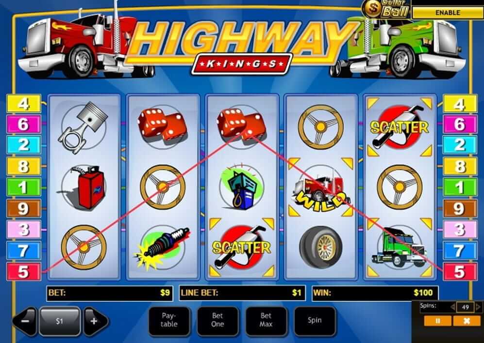 High Way Kings Slot Symbols