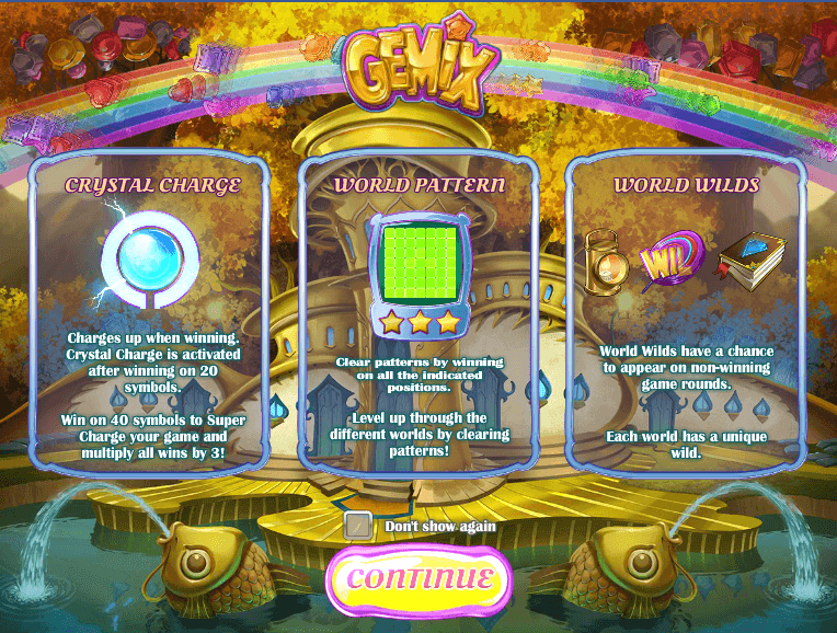 Gemix Slot Bonus