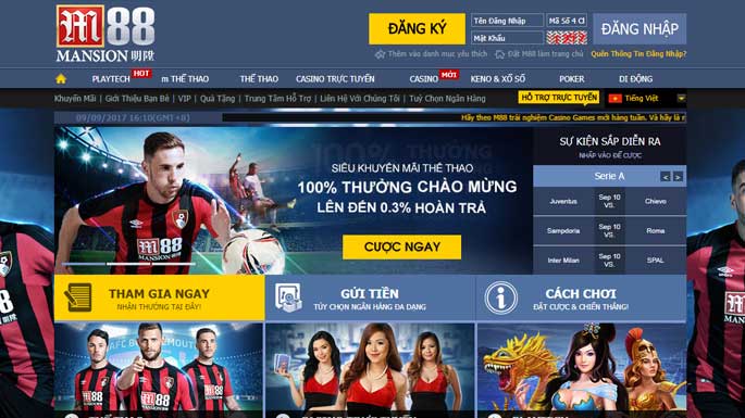 M88 Online Football Betting