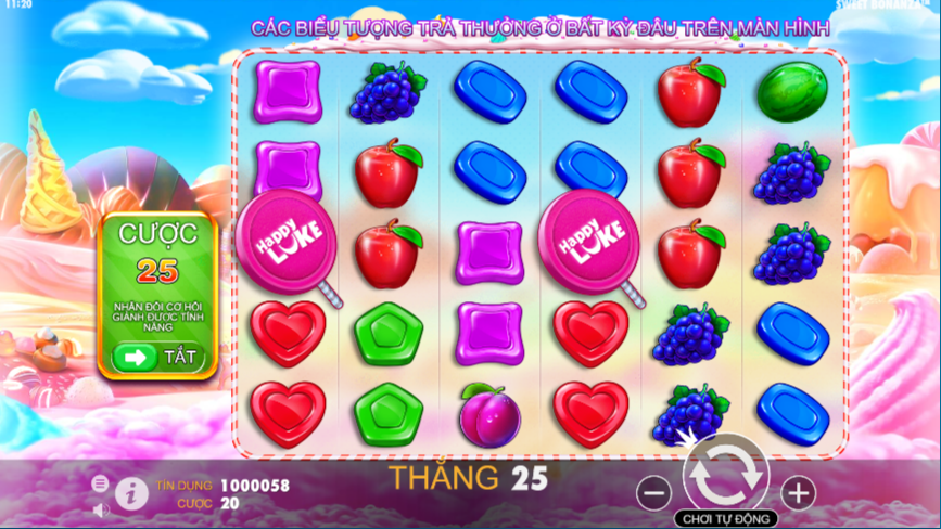 sweet bonanza happyluke