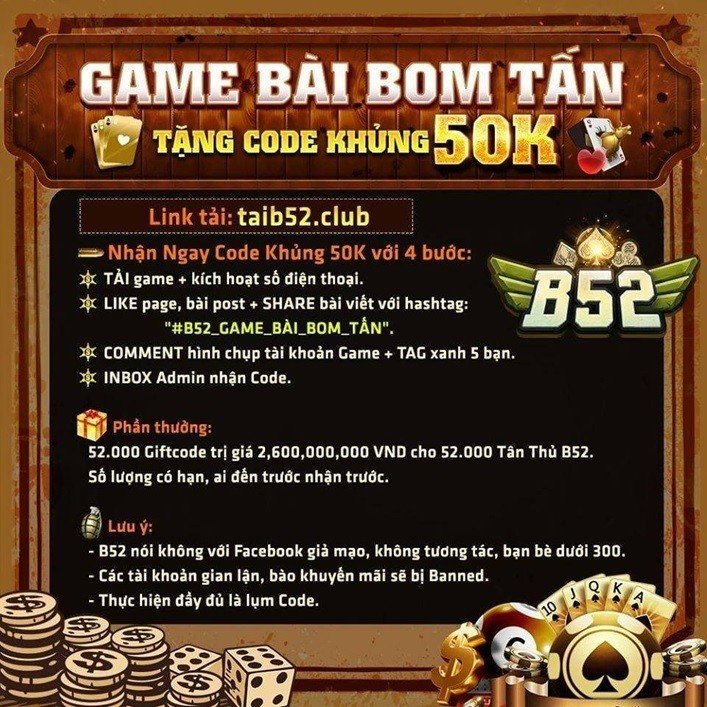 game B52 đổi thưởng