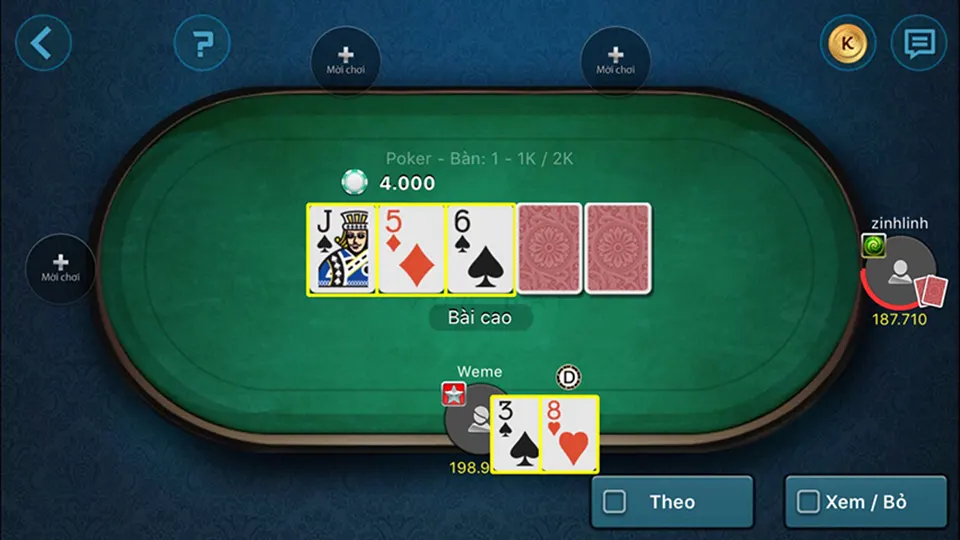 Game Bài Poker