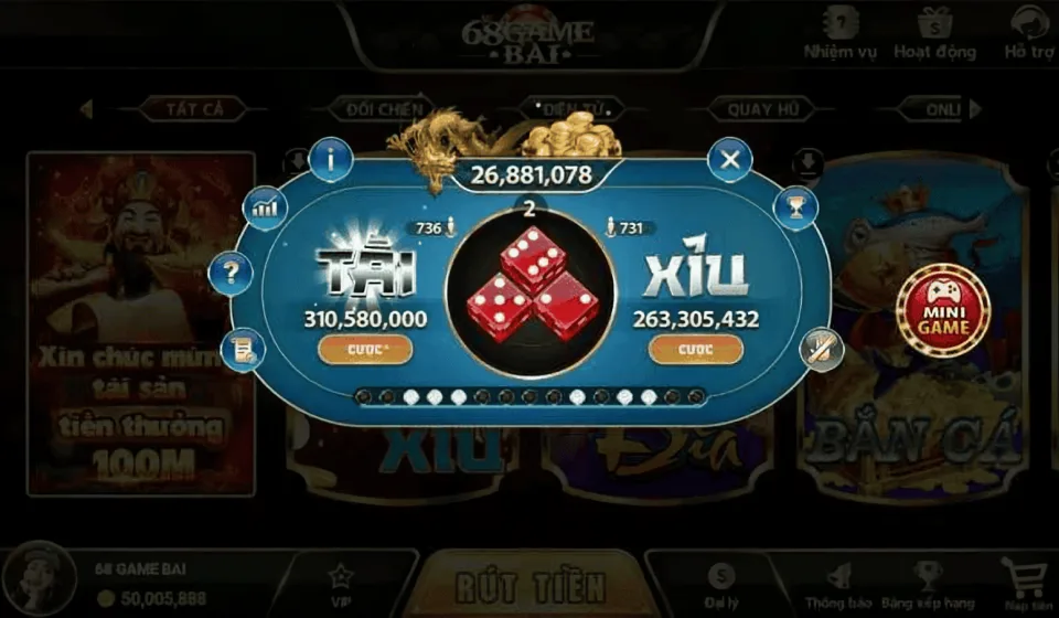 Tài xỉu và các loại cược1