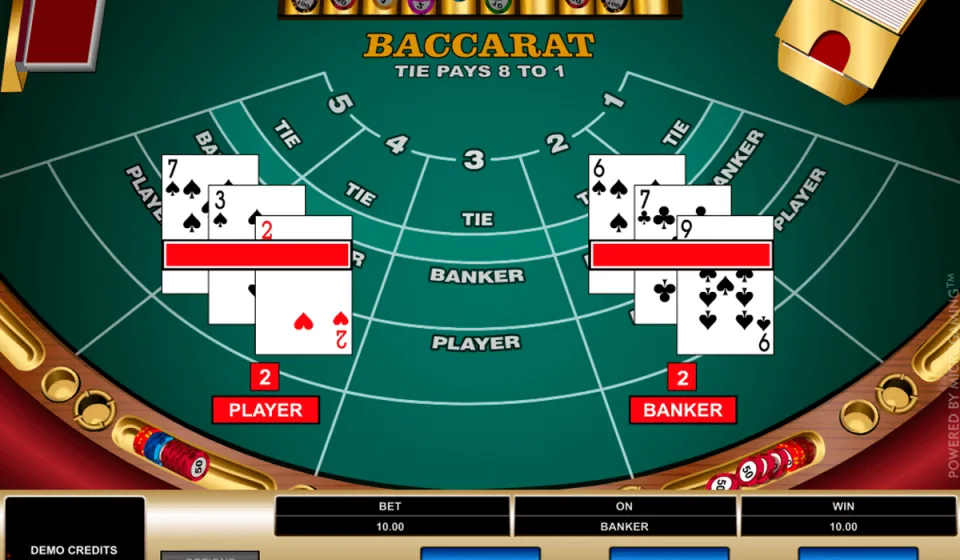 Các loại game Baccarat